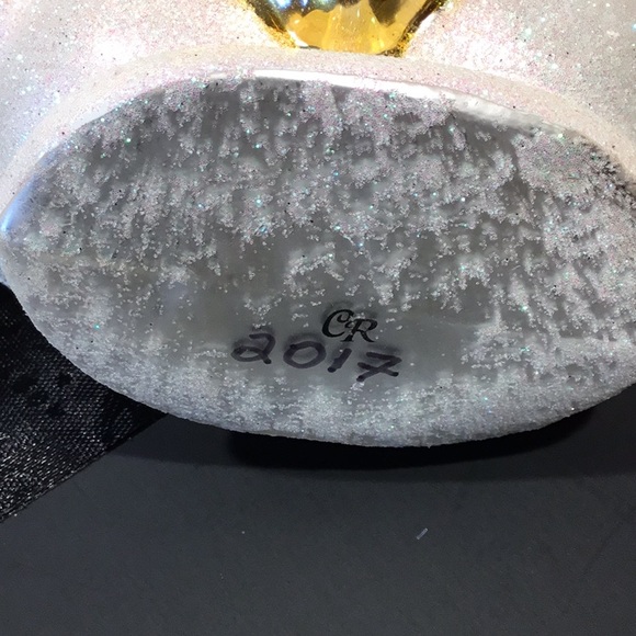 RADKO Snowy Sweetheart Glass Christmas Ornament - Picture 10 of 16